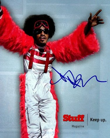 OUTKASTAndre Autographed Preprint Signed Photo