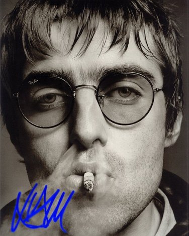OasisLiam Autographed Preprint Signed Photo