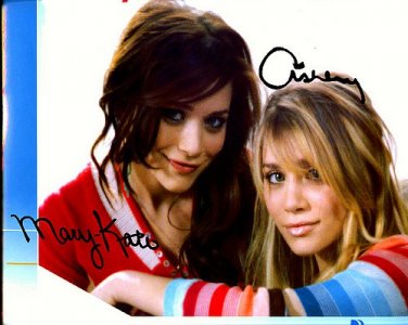 Olsenashley Autographed Preprint Signed Photo