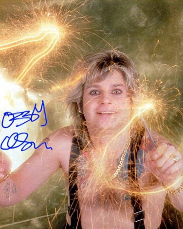 Ozzyg Autographed Preprint Signed Photo