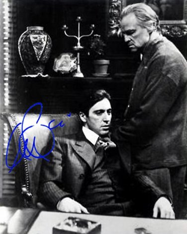 PACINOALgodfathernew Autographed Preprint Signed Photo