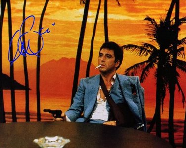 PACINOSCARFACEA Autographed Preprint Signed Photo