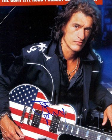 PERRYJOEflag Autographed Preprint Signed Photo
