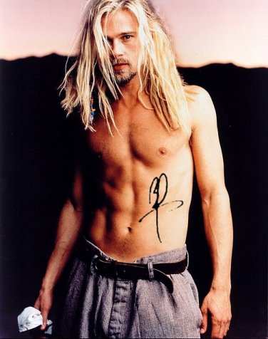 PITTBRAD Autographed Preprint Signed Photo