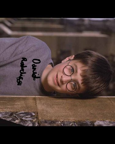 POTTERHARRYdaniel Autographed Preprint Signed Photo