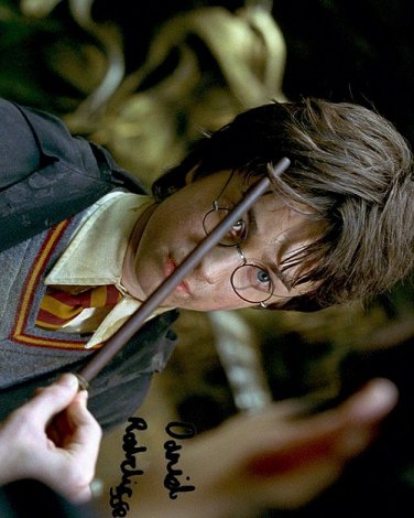POTTERHARRYdanielwand Autographed Preprint Signed Photo