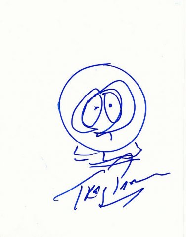 ParkerTrey Autographed Preprint Signed Photo