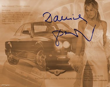 Pestova_And_Bentley_Exotics Autographed Preprint Signed Photo