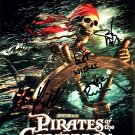 PiratesPosterskull Autographed Preprint Signed Photo