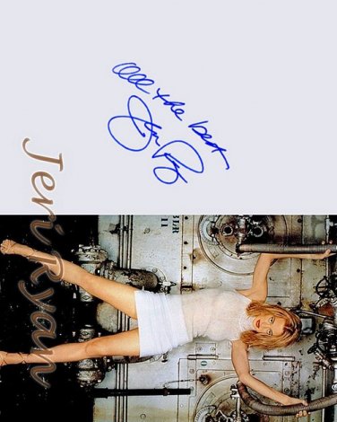 RYANjeri_ryan Autographed Preprint Signed Photo
