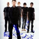 Radiohead Autographed Preprint Signed Photo