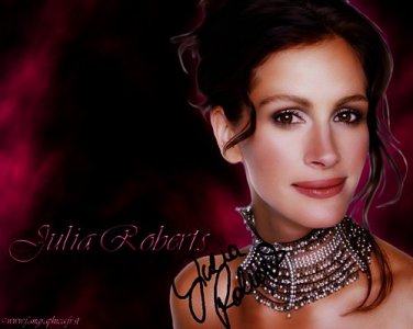 Robertsjulia Autographed Preprint Signed Photo