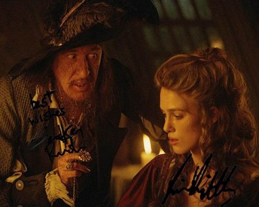 RushKnightley Autographed Preprint Signed Photo