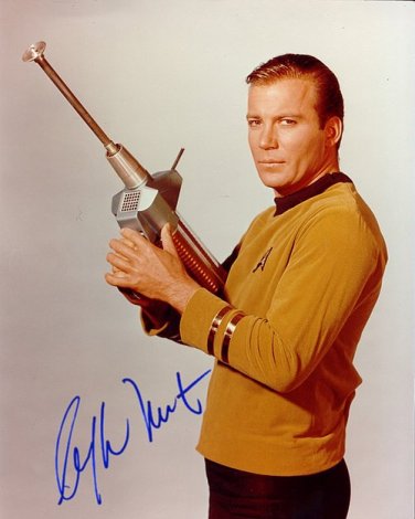 SHATNERWILLIAMkirk Autographed Preprint Signed Photo