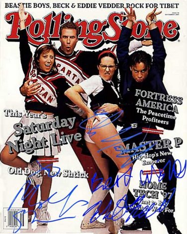 SNL Autographed Preprint Signed Photo