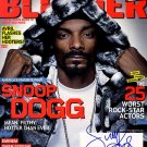 SNOOP Autographed Preprint Signed Photo