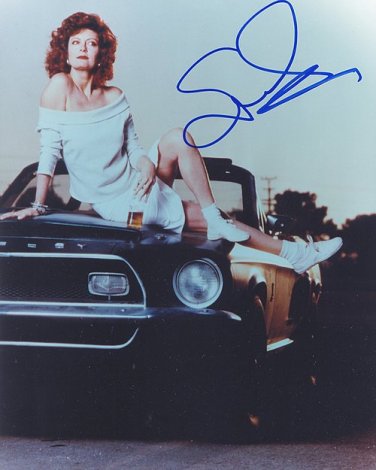 SarandonSusan Autographed Preprint Signed Photo