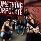 SomethingCorporateAndrew Autographed Preprint Signed Photo