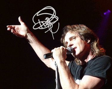 SpringfieldRickSINGING Autographed Preprint Signed Photo