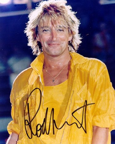 StewartRod Autographed Preprint Signed Photo