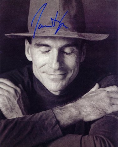 TAYLORJAMESbw Autographed Preprint Signed Photo
