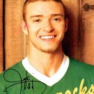 TimberlakeJustinA Autographed Preprint Signed Photo