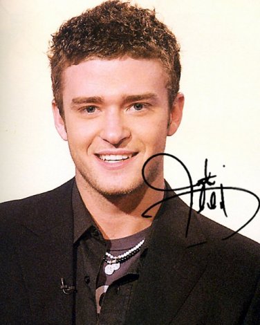 TimberlakeR Autographed Preprint Signed Photo
