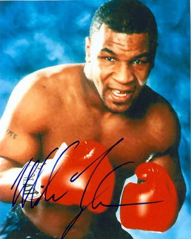 TysonMike Autographed Preprint Signed Photo