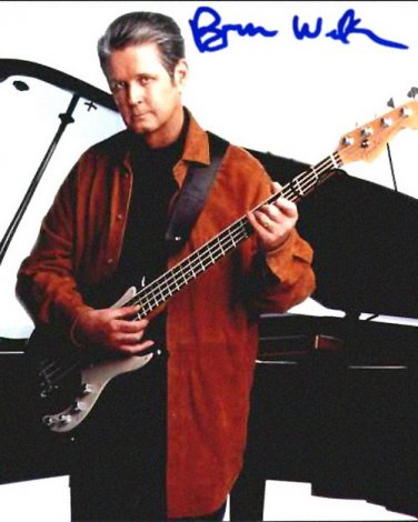 WILSONBRIANguitar Autographed Preprint Signed Photo