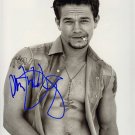 WahlbergMarkbw Autographed Preprint Signed Photo