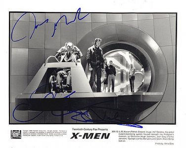 XMEN Autographed Preprint Signed Photo
