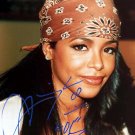aaliyaha Autographed Preprint Signed Photo