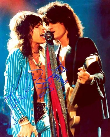 aerosmithtylerperry Autographed Preprint Signed Photo