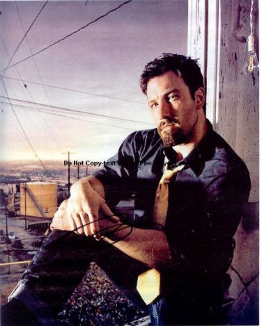 affleckbenSTUDLY Autographed Preprint Signed Photo