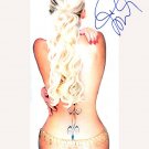 andersonpamgoldbelt Autographed Preprint Signed Photo