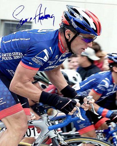 armstrongLance Autographed Preprint Signed Photo