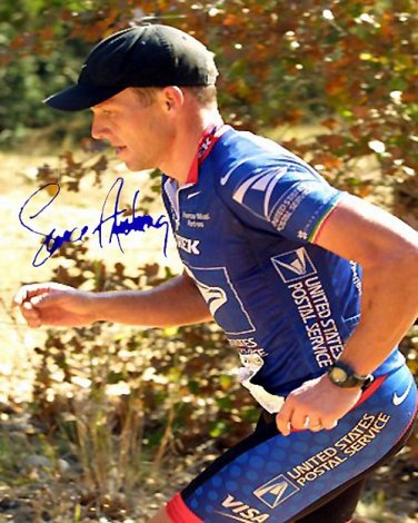 armstrong_lance_nobike Autographed Preprint Signed Photo
