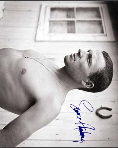 armstrongbarechest Autographed Preprint Signed Photo
