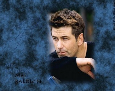 baldwin_alec Autographed Preprint Signed Photo