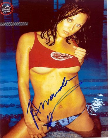 beardamandapullinbikini Autographed Preprint Signed Photo