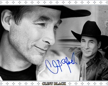 blackclintBW Autographed Preprint Signed Photo