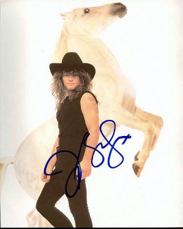 bonjovi Autographed Preprint Signed Photo