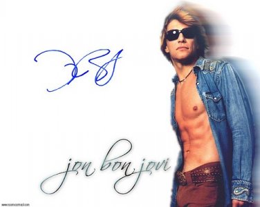 bonjoviABS Autographed Preprint Signed Photo