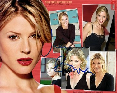 bowenjuliaLUSCIOUSLIPS Autographed Preprint Signed Photo