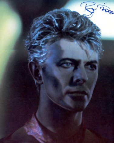 bowieDavidx Autographed Preprint Signed Photo