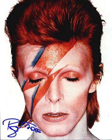 bowiedavid Autographed Preprint Signed Photo