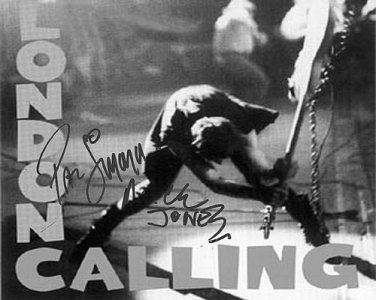 clash Autographed Preprint Signed Photo