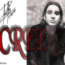 creed_x Autographed Preprint Signed Photo