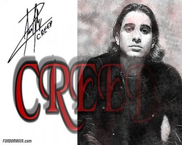 creed_x Autographed Preprint Signed Photo
