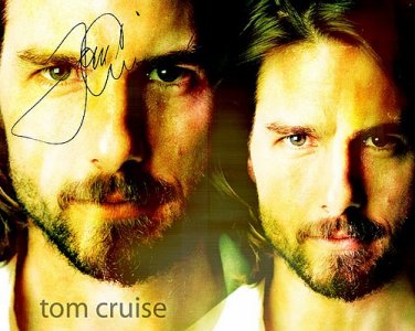cruisetom Autographed Preprint Signed Photo